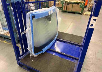 windshield cage blue load barma
